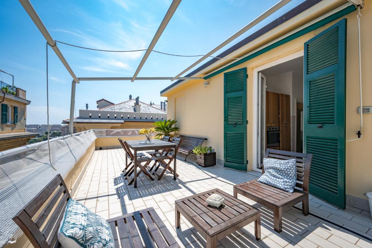 热那亚Joivy Penthouse Flat With Terrace公寓 外观 照片